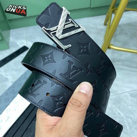 Black Two-Sided Belt 4.0cm