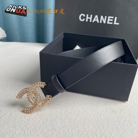 Chanel Black Belt