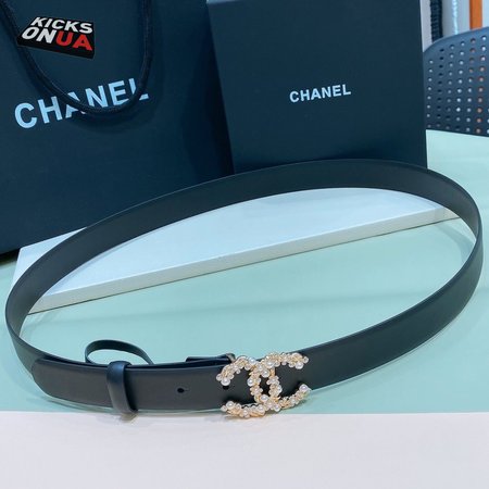 Chanel Calfskin Belt 3.0cm