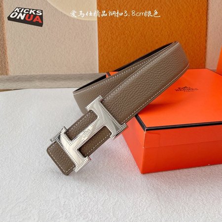 Hermes Brown Belt 3.8cm