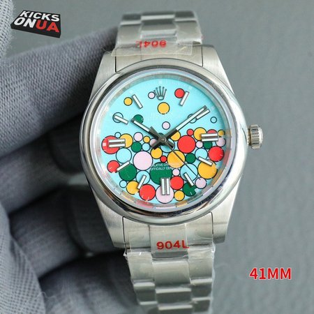 Oyster Perpetual 36 126000 904L SS Bubble Dial on SS Oyster Bracelet KRF A2824