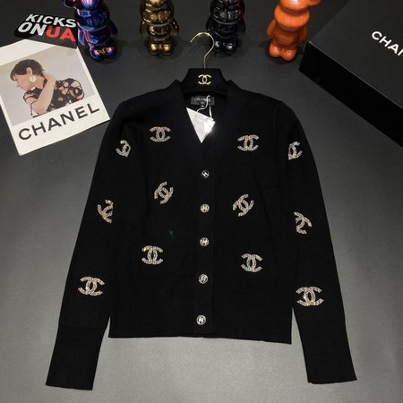 Chanel V-Neck Cardigan Sweater