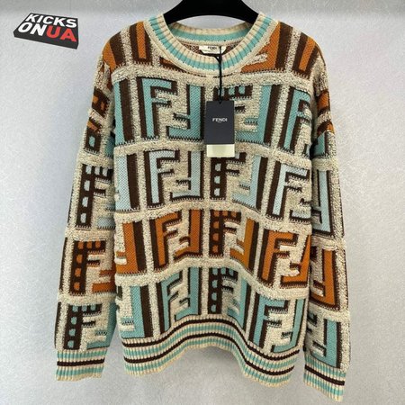 Fendi V-Neck Cardigan Sweater