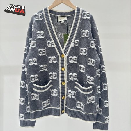 Gucci V-Neck Cardigan Sweater