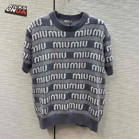 Miu Miu Knitted Short Sleeve