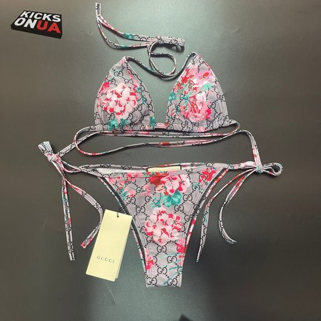 Gucci Rose Two-Piece Swimsuit
