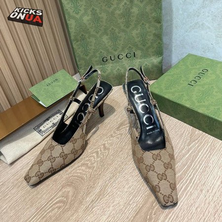 Gucci Women's GG Slingback Pump 34-42
