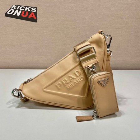 Prada Triangle Leather Mini-bag