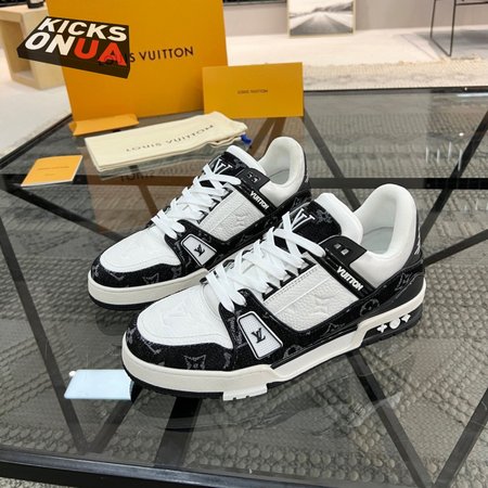 trainer white black sneaker