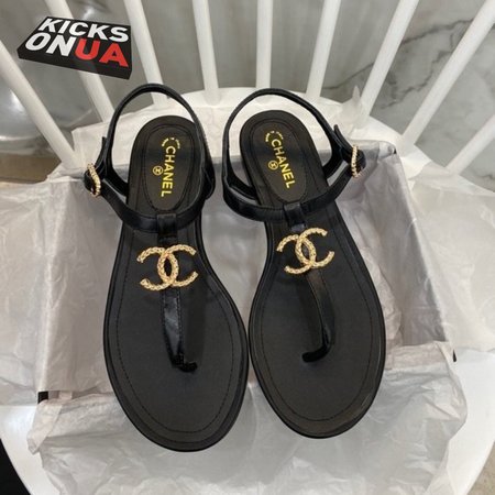 Chanel Leather Sandals
