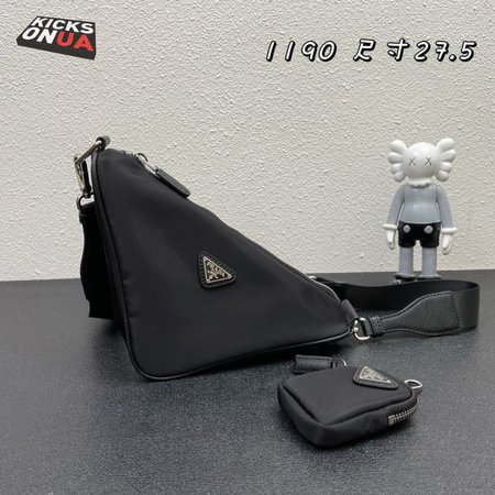 Prada Triangle Leather Bag