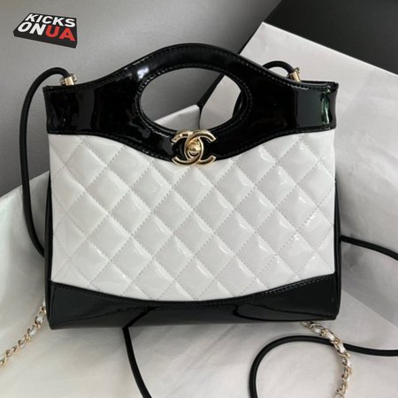 Chanel 31 Mini Tote Bag Patent Calfskin