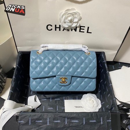 Chanel Classic Flap Bag A01112 Sky Blue