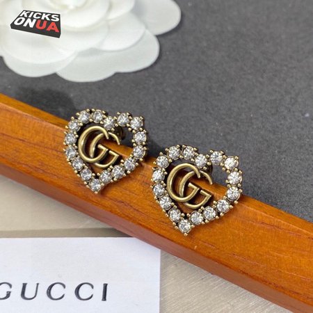 Gucci Heart Stud Earrings