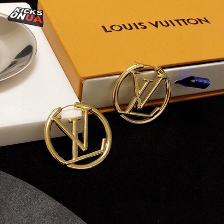 louise hoop earrings gold
