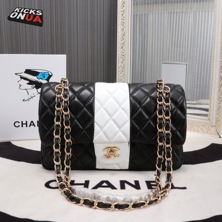 Chanel Bicolor Classic Single Flap Bag