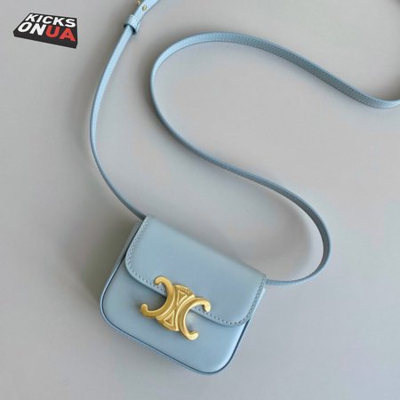 Celine Triomphe In Shiny Calfskin