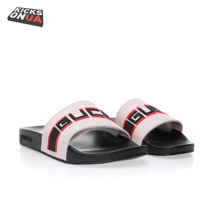 Gucci Stripe Slide White