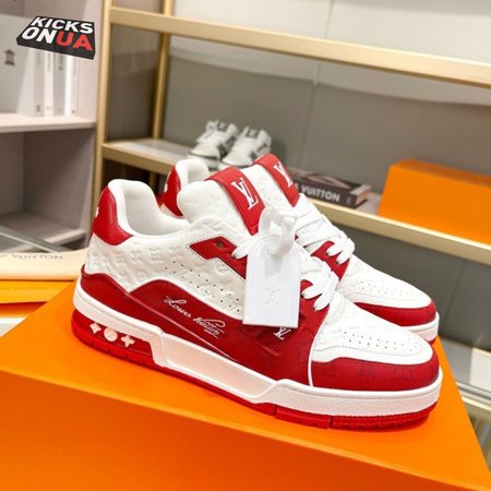 trainer #54 signature red white