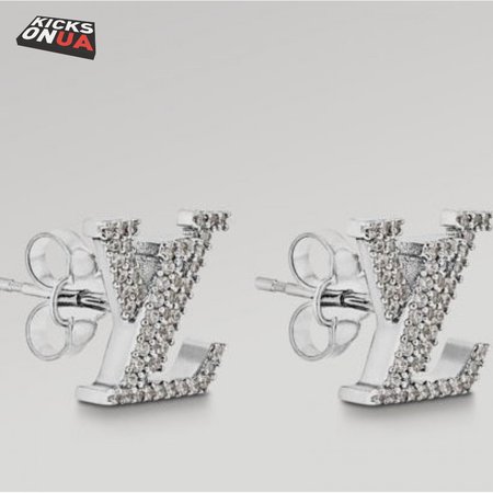 iconic earrings silver/rhinestone