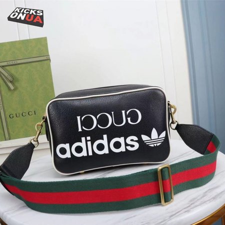 Gucci x Adidas Small Shoulder Bag Black