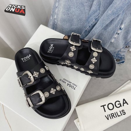 Toga Pulla Buckle Slider Sandal