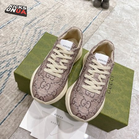 Gucci GG Rhyton Sneakers in Beige