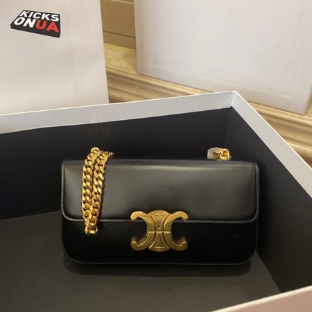Celine Triomphe Chain Shoulder Bag