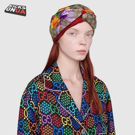 Gucci GG Flora Silk Headband