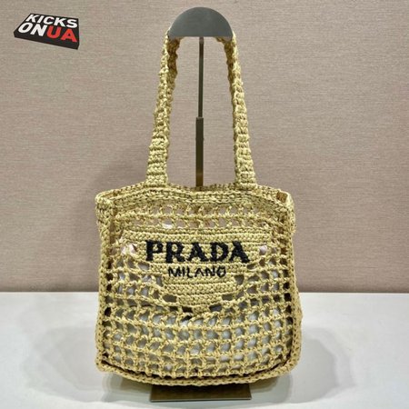 Prada Crochet Tote Bag