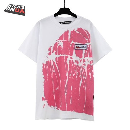 Palm Angels Men's Logo-patch Cotton T-shirt