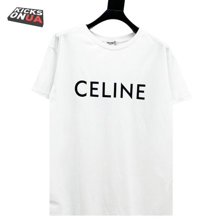 Celine Loose T-Shirt In Cotton Jersey