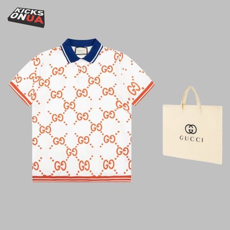 Gucci Baby GG Cotton Polo Shirt