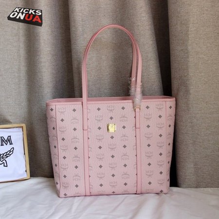 MCM Visetos Toni Shopper Tote