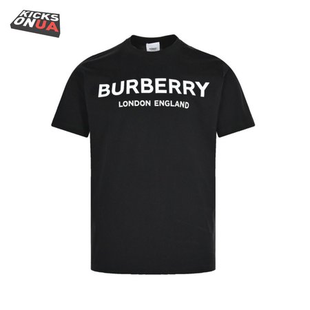 Burberry Street Style Plain Cotton Short Sleeves Logo Luxury T-Shirts