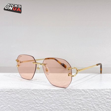 Cartier Eyewear Signature C Rimless Sunglasses
