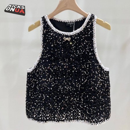 Chanel Retro Sequined Tank Top