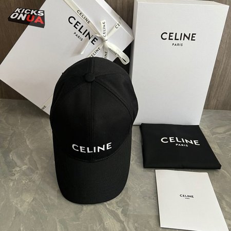 Celine Cotton Baseball Cap