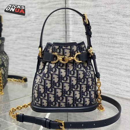 Medium C'est Dior Bag Blue Dior Oblique Jacquard