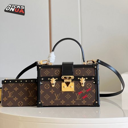 Monogram Petite Malle V Black