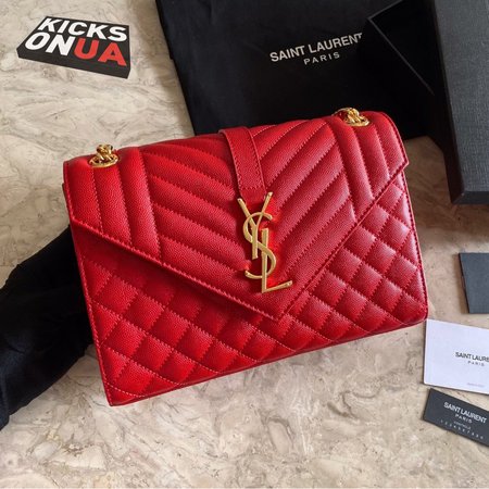 YSL Envelope 392739 Red