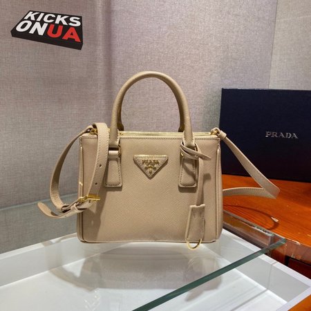 Prada Galleria Saffiano Leather Mini-Bag Yellow 1BA906