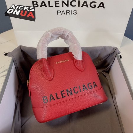 Balenciaga Ville XXS Handbag In Red