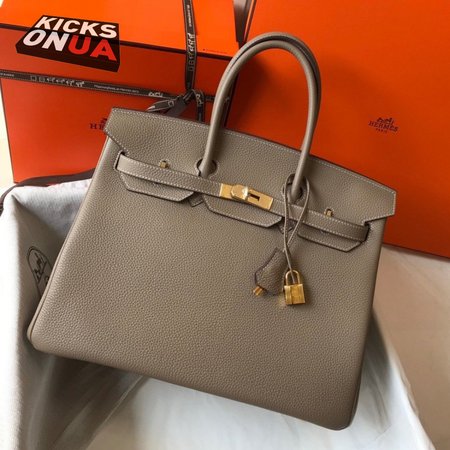 Hermes Birkin 30 Etoupe Togo Birkin Gold Taupe Bag