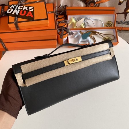 Hermes Kelly 31cm Swift 89 Black
