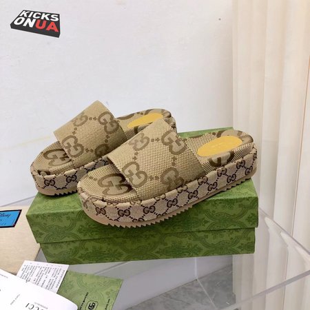 Gucci Women's Platform Slide Sandal 35-41