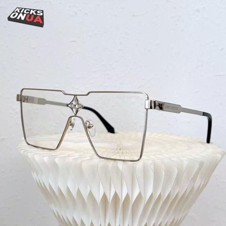 Metal Crystal Cyclone Sunglasses Z1701U Silver