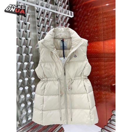 Moncler Gerardmer Down Vest In White