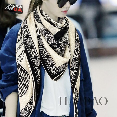 Chanel Cashmere Square Scarf