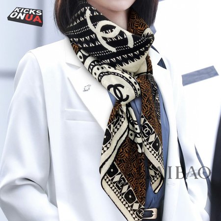 Chanel Cashmere Square Scarf